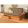 Johnte Full 80" Futon Frame and Mattress with Drawer set