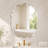 Beveled Frameless Wall Mirror Bathroom Vanity Mirror-2008049263