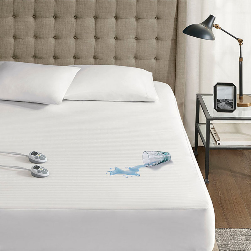Serta Waterproof Heated Mattress Pad, Twin XL