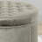 Helotes Tufted Round Cocktail Ottoman-1255671693