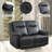 Semi Pu Synthetic Leather Recliner Loveseat Sofa-1150433871