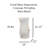 Good Ideas 50 Gallons Plastic Drainable Planter Rain Barrel