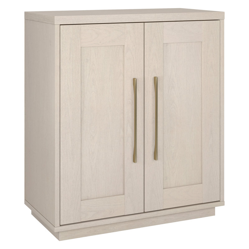 Tillman 2 - Door Standard Accent Cabinet, Alder White