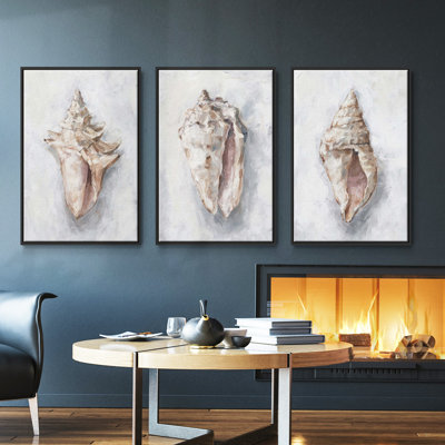 " Tree Texture Triptych I " 3 - Pieces