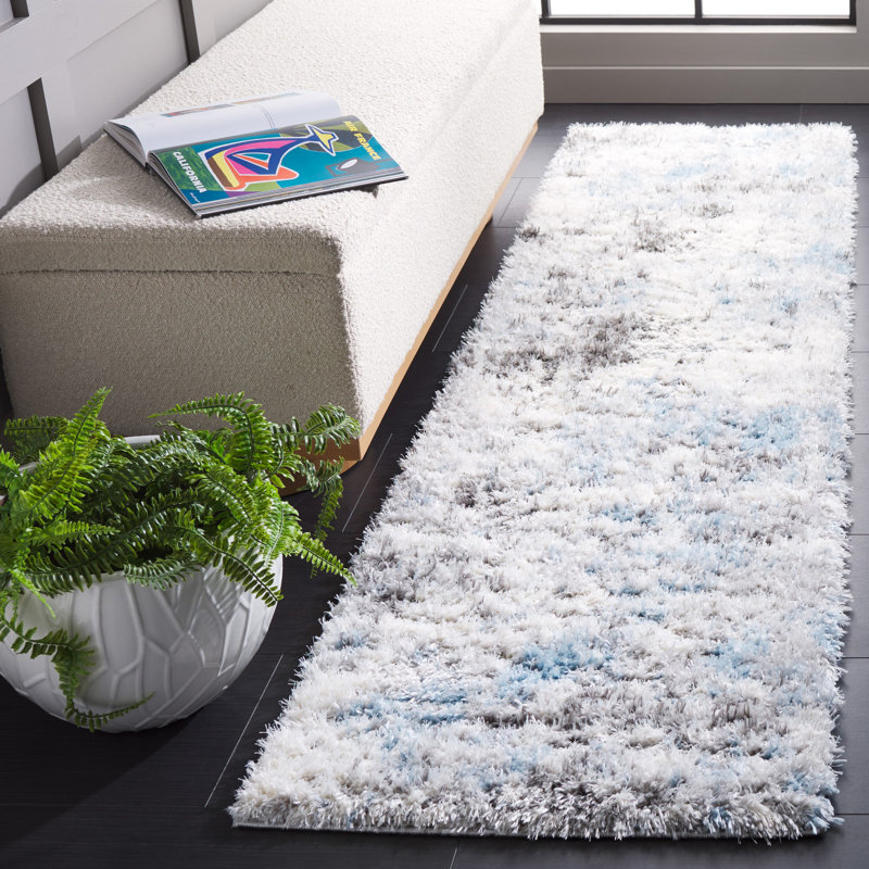 Izmir Performance Abstract Rug, Runner 2'2" x 8'