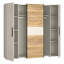 Koran 4 Door Manufactured Wood Wardrobe-1249151326