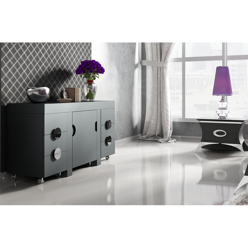 Ensemble coiffeuse avec tabouret et miroir