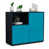 Anthracite/Turquoise