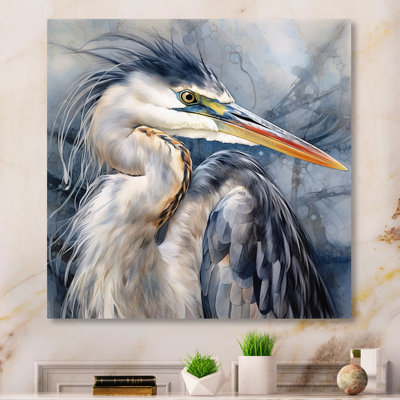 Heron Waterbird II - Heron Framed Prints