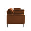 Etta 214.1Cm Velvet Square Arms Sofa-1137434333