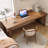 Modern rectangular simple solid wood desk-76636667