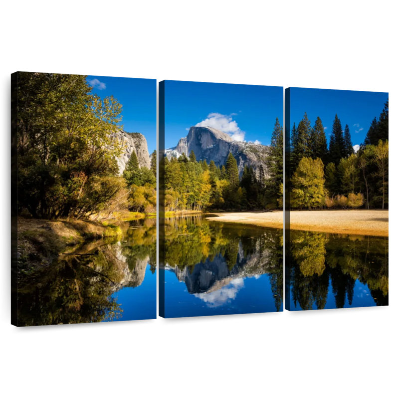 Alvord Half Dome In Yosemite, 20" H x 33" W