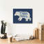 «Lakeside Days Xii Blue» par Laura Marshall, art mural sur toile-581484034