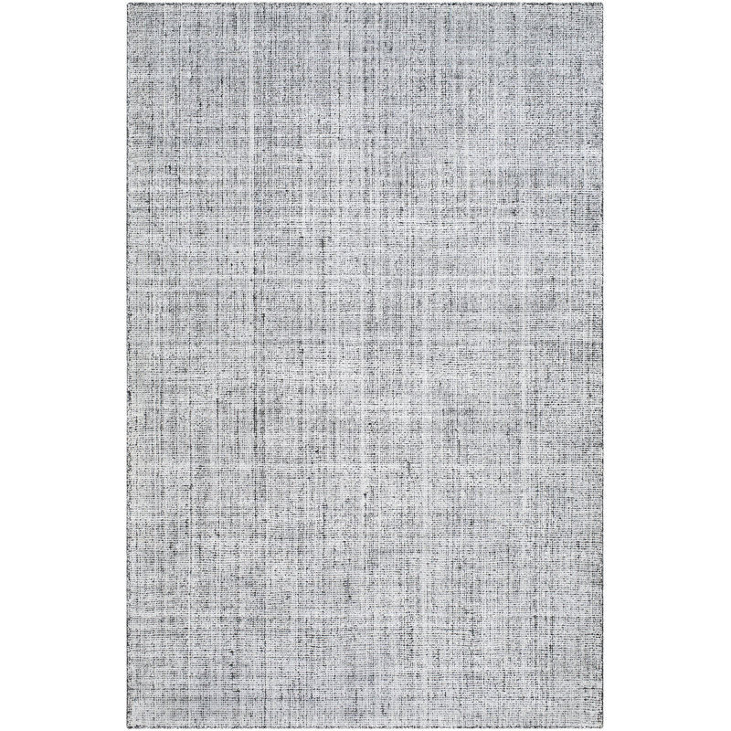 Tapis gris tissé à la main Discher, Rectangle 12 pi x 15 pi