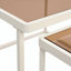 Ensemble de 2 tables gigognes avec rangement Frame-1571892354