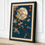 Moonlit Cherry Blossom Japandi - Wrapped Canvas-437313275-437313264