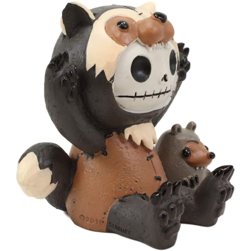 Squelette de gros os poilus hugh the skunk bear wolverine Brigden