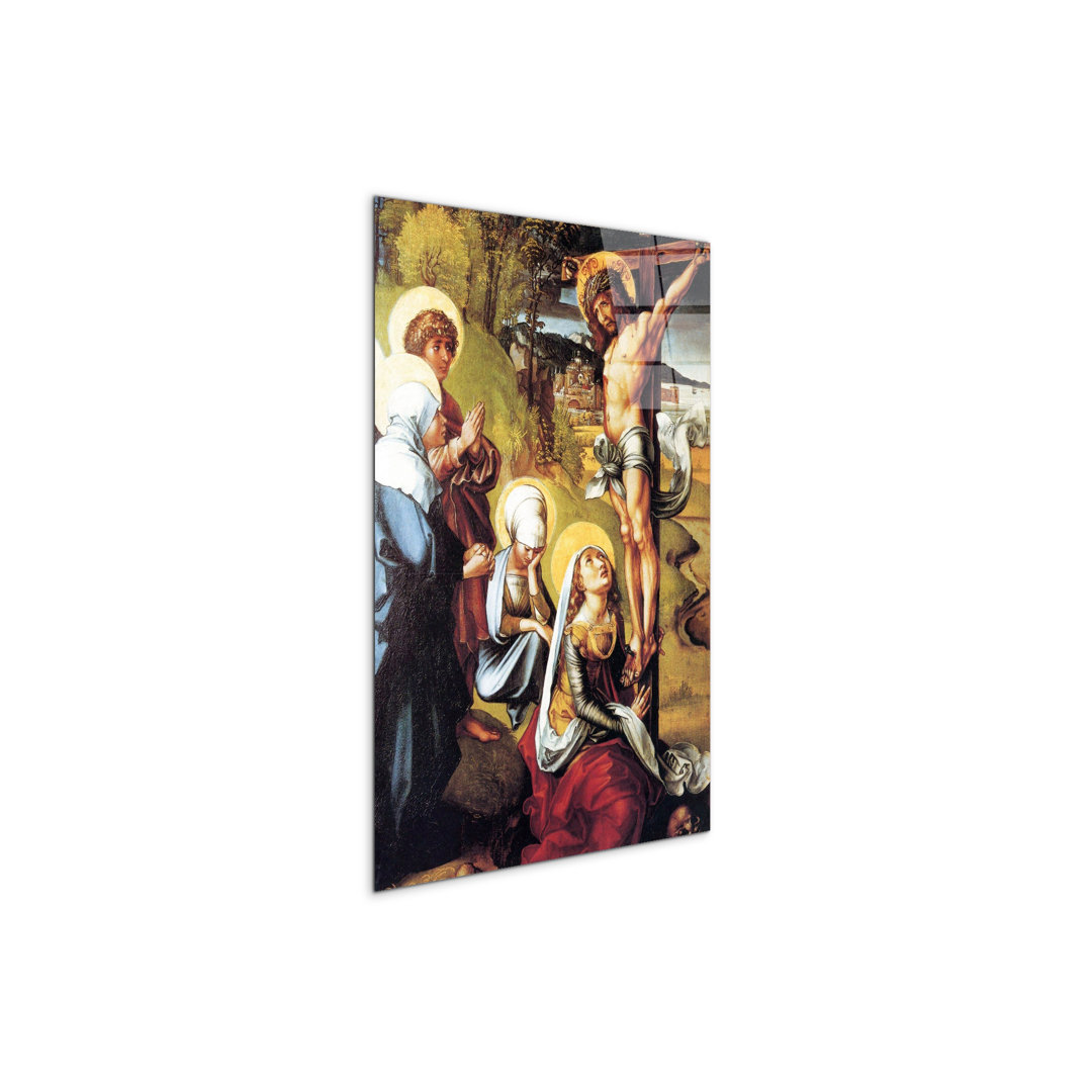 "The seven Mary's pain - Christ on the Cross" by Albrecht Dürer 53×79.5 cm CrystalArt Acrylic Glass Effect, Lightweight Ready to Hang