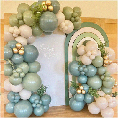 Silver & White Confetti Balloons 12" 100pcs