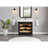 36" Solid Wood Bathroom Vanity with 1" Engineered Marble Top, Single Sink-366990479