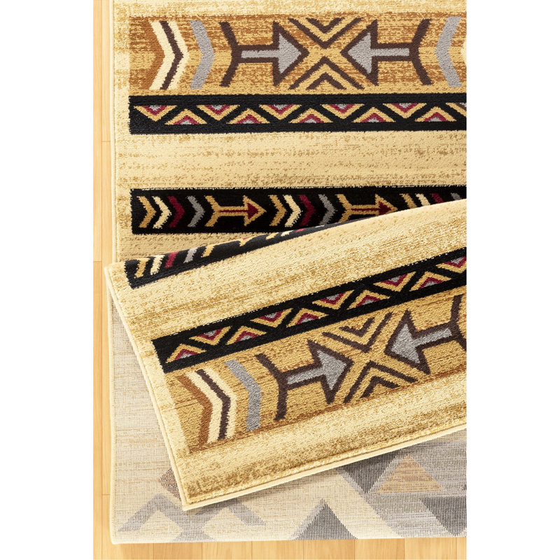 Cream Polypropylene Floor Rug, 24 In X 36 In, Stain , Enhances Fun Area Color, 2 3 Feet, Polypropylene, For A Welcoming Hallway