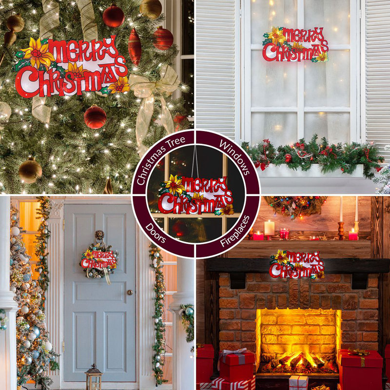 LED Lighted Window Décor