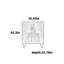 Armoire de rangement pour 17 paires de chaussures
