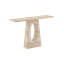 Demi Travertine Console Table