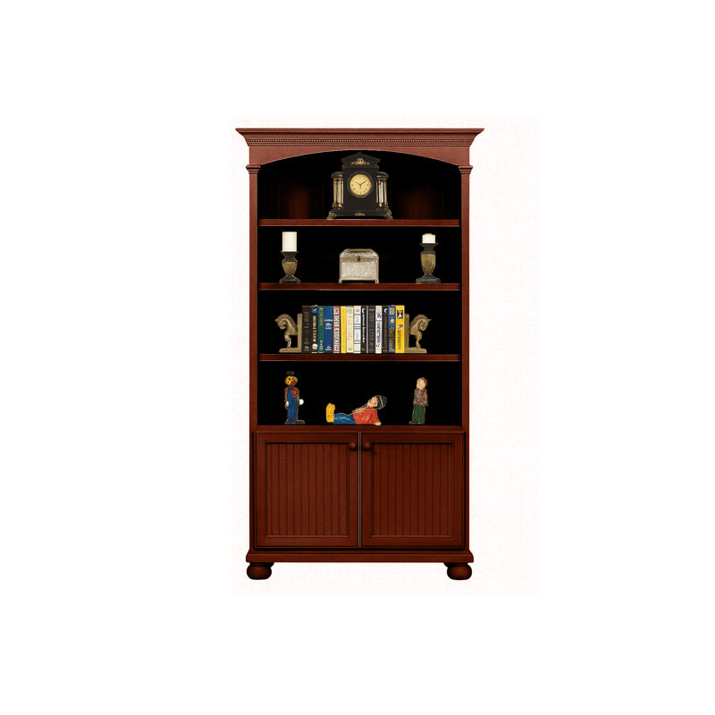 Bibliothèque en bois massif Coastal Premiere, Concord Cherry