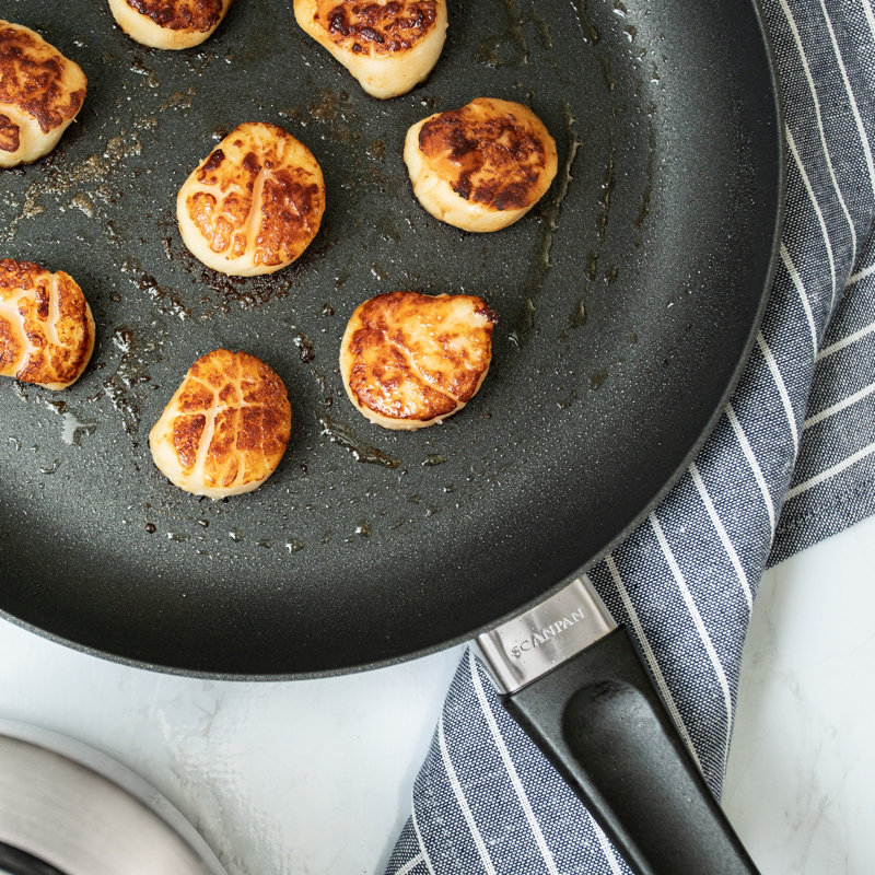 Black Aluminum Non-stick Ceramic Coating Fry Pan Set