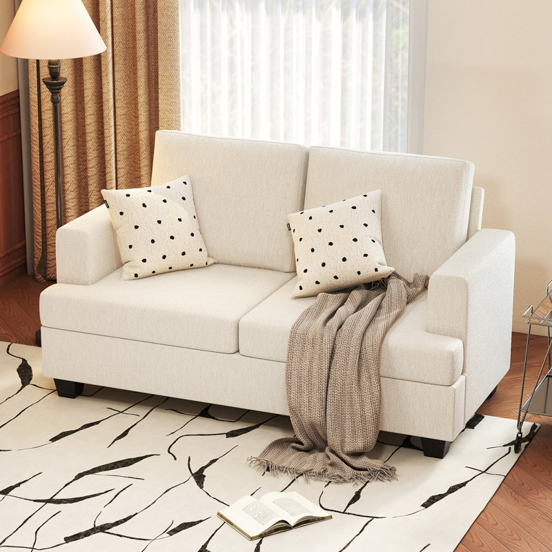 Canapé Morden, Beige, H 36,25 po x l 63 po x P 37 po