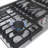800 Series,36' Gas Cooktop,5 Burner,SS