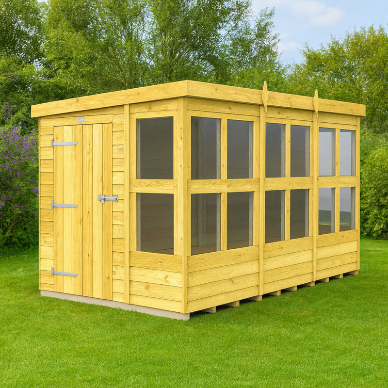 12ft x 6ft Pent Potting Shed
