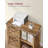 Lateral File Cabinet, Filing Cabinet With 2 Drawers, Printer Stand, 2 Open Compartments, Fit A4, Letter Size, Hanging File Folders, For Home Office, Farmhouse Style, Honey Brown-976980571