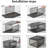 12-Pack Clear Stackable Shoe Storage Boxes With Magnetic Door, Thickened Plastic Shoe Organizer, Drop Front Design