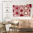 Red Hexagon Patterns-107980392