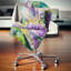 Coussin décoratif fleur d’iris floral-30057429-30057433