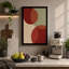 Overlapping Forms Minimalist - Wrapped Canvas-1810418004-1810418005