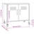 Storage Cabinet Freestanding File Cabinet with Shelves for Office Steel-1149253496