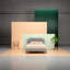 Lit plateforme tapissier Zinus-20986105