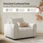  Fauteuil surdimensionné moderne avec accoudoirs l 48 po Bernice-1184109495-1180643818