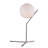 1-Light 20.6" Height Table Lamp With A Milk White Glass Globe Shade-127847628