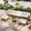 Ensemble de conversation pour patio avec coussins Artemizia-1824077025
