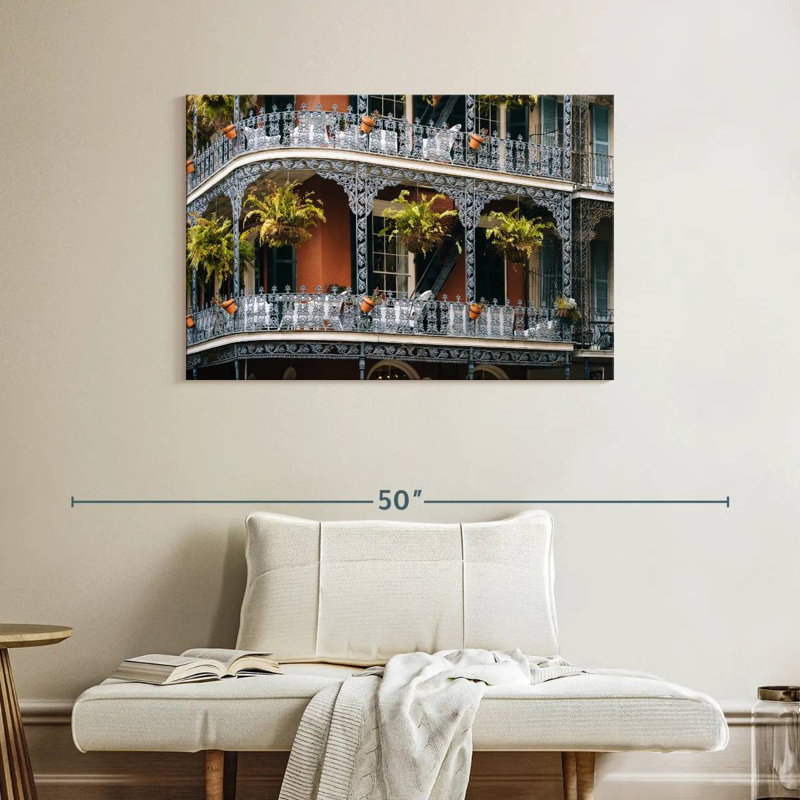 Balcons French Quarter, H 26 po x l 39 po