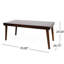Table de salle à manger Modern