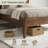 Averin Queen Size Modern Solid Wood Platform Bed Frame-308205092-308205093