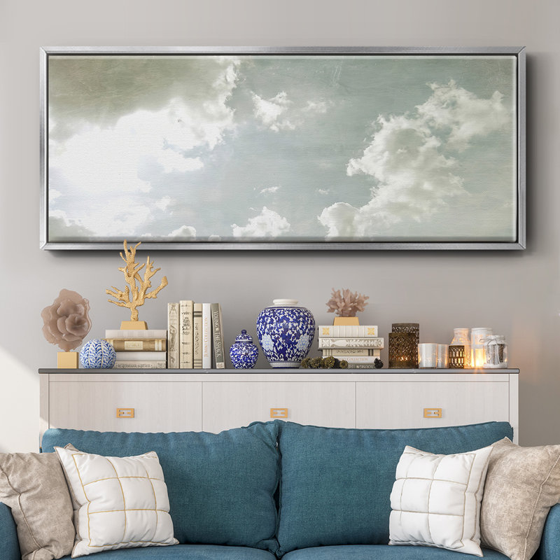 Sky Scrapers I- Framed Canvas
