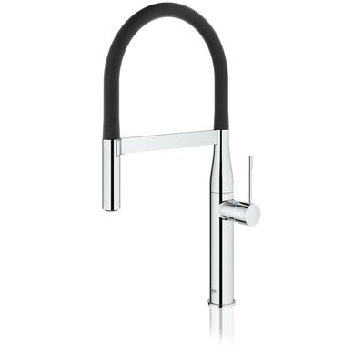 Essence New Single Handle Kitchen Faucet with SilkMoveÂ® and with Accessories -  GROHE, 30295000