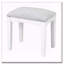 44.4" Makeup Vanity Desk with Large Adjustable Mirror, Drawers, Cabinet and Stool