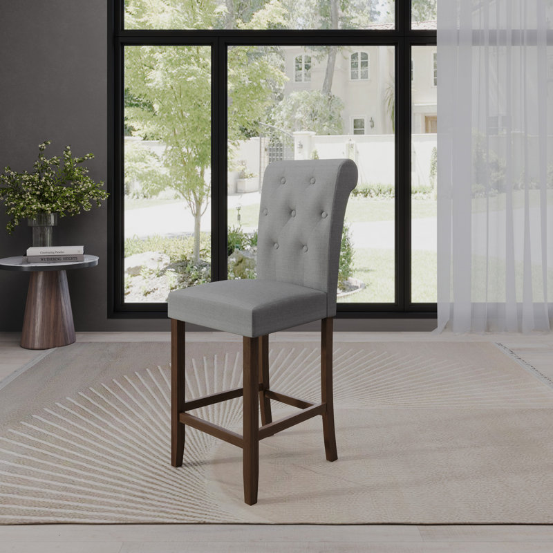 Chaise rembourrée Bouganville, Brun